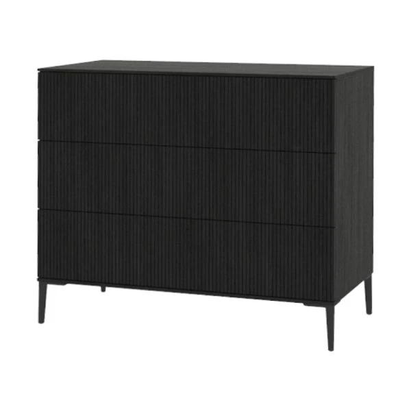 Kidsmill Levi Commode Zwart Eiken 4 Kidsmill Levi Commode Zwart Eiken - Afbeelding 2