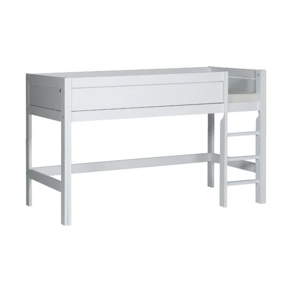 LIFETIME Kidsrooms Halfhoogslaper Rechte Trap Wit Gelakt 3 LIFETIME Kidsrooms Halfhoogslaper Rechte Trap Wit Gelakt