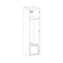 LIFETIME Kidsrooms Lade Kastelement 50 Cm Whitewash -Baby Ruth Winkel life time lade kastelement 50 cm whitewash 1 448c 1