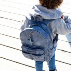 Little Company Mika Quilted Rugtas Blauw -Baby Ruth Winkel little company mika quilted rugtas blauw 6 a2b0