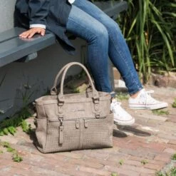 Little Company Monaco Braided Luiertas Taupe -Baby Ruth Winkel little company monaco braided luiertas taupe 1 3 6715