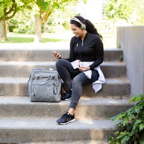 Little Company Riga Knit Luiertas Rugzak Taupe 7 Little Company Riga Knit Luiertas Rugzak Taupe - Afbeelding 5