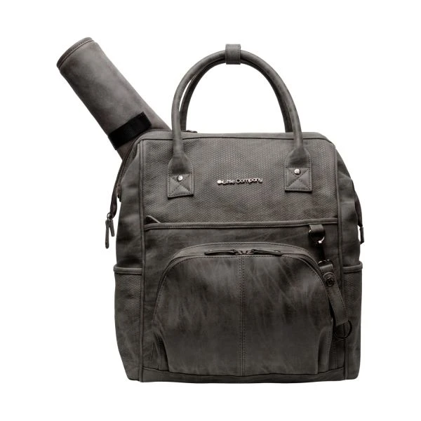 Little Company Riga Knit Luiertas Rugzak Taupe 5 Little Company Riga Knit Luiertas Rugzak Taupe - Afbeelding 3