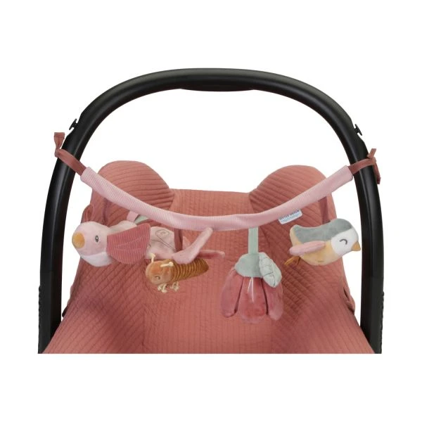 Little Dutch Flowers & Butterflies Autostoelspeeltje 5 Little Dutch Flowers & Butterflies Autostoelspeeltje - Afbeelding 3