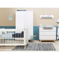 Bopita Lynn Babykamer Wit | Bed 60 X 120 Cm + Commode 8 Bopita Lynn Babykamer Wit | Bed 60 X 120 Cm + Commode -Baby Ruth Winkel lynn nursery 2 part gripless w 2 5 d1b0
