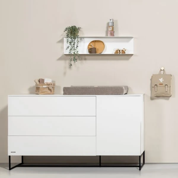 Kidsmill Modular 2 Commode XL Mat Wit 5 Kidsmill Modular 2 Commode XL Mat Wit - Afbeelding 3