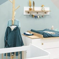 Bopita Paris Bladvergroter Wit / Eiken -Baby Ruth Winkel paris nursery 3 part detail 5 602c