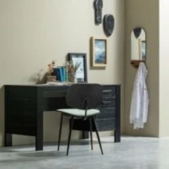 Woood Dennis Bureau Grenen Zwart -Baby Ruth Winkel product large 8714713119493 3 6748