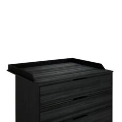 Kidsmill Pure Wood Bladvergroter Zwart Geborsteld -Baby Ruth Winkel pure wood zwart commode bladvergroter detail1 7bc8