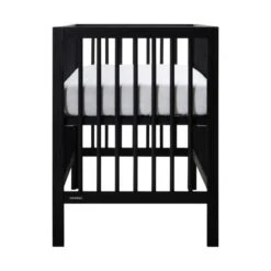 Kidsmill Pure Wood Ledikant Zwart Geborsteld 60 X 120 Cm -Baby Ruth Winkel pure wood zwart ledikant 3 1fae