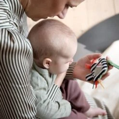 Sebra Activiteitenrammelaar Met Spiegeltje -Baby Ruth Winkel sebra activiteitenrammelaar met spiegeltje 1 11a9