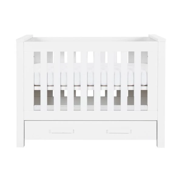Europe Baby Juno Babykamer Wit | Bed 60 X 120 Cm + Commode - Afbeelding 5