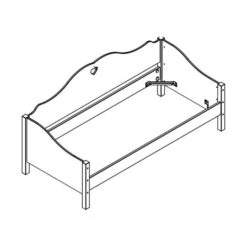 Vipack Amori Bedbank Wit 90 X 200 Cm 7 Vipack Amori Bedbank Wit 90 X 200 Cm -Baby Ruth Winkel vipack amori bedbank tekening b8f5