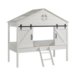 Vipack Barnie Halfhoogslaper Wit