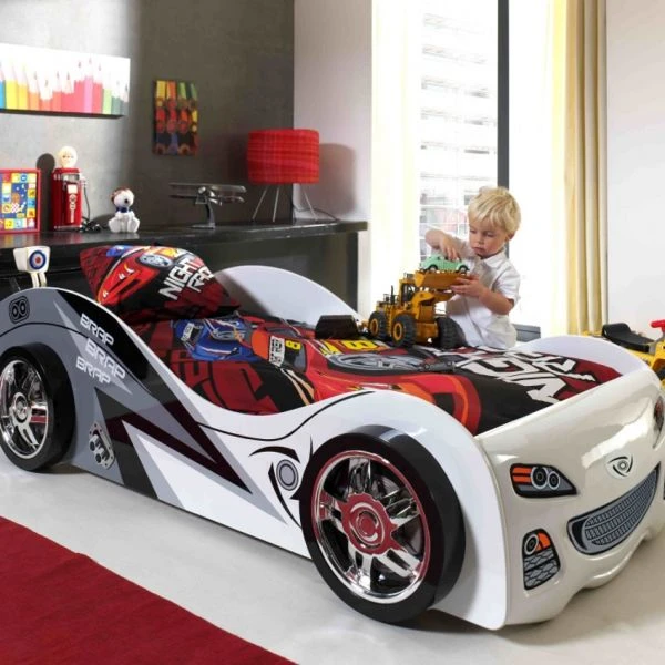 Vipack Brap Brap Autobed 90 X 200 Cm 4 Vipack Brap Brap Autobed 90 X 200 Cm - Afbeelding 2