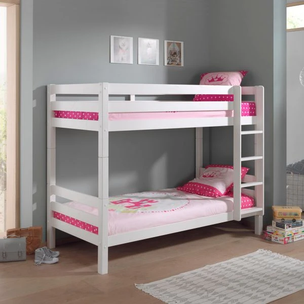 Vipack Pino Stapelbed Hoog Wit 160 Cm 4 Vipack Pino Stapelbed Hoog Wit 160 Cm - Afbeelding 2