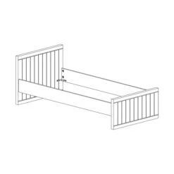 Vipack Robin Bed Wit 120 X 200 Cm -Baby Ruth Winkel vipack robin bed tekening c32b