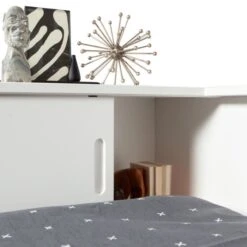 Woood Connect Hoekbed Wit 90 X 200 Cm -Baby Ruth Winkel woood connect hoekbed wit sfeer 1 0711